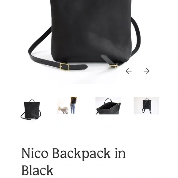 Nico Backpack in Black - Picture 4 of 9